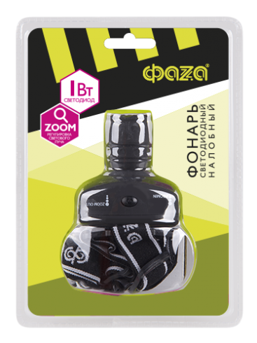 fonar-faza-h2-l1wz-3aaa-bk-1w-led-zoom-chern