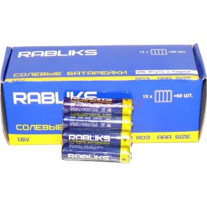Элемент питания RABLIKS R03 SR4